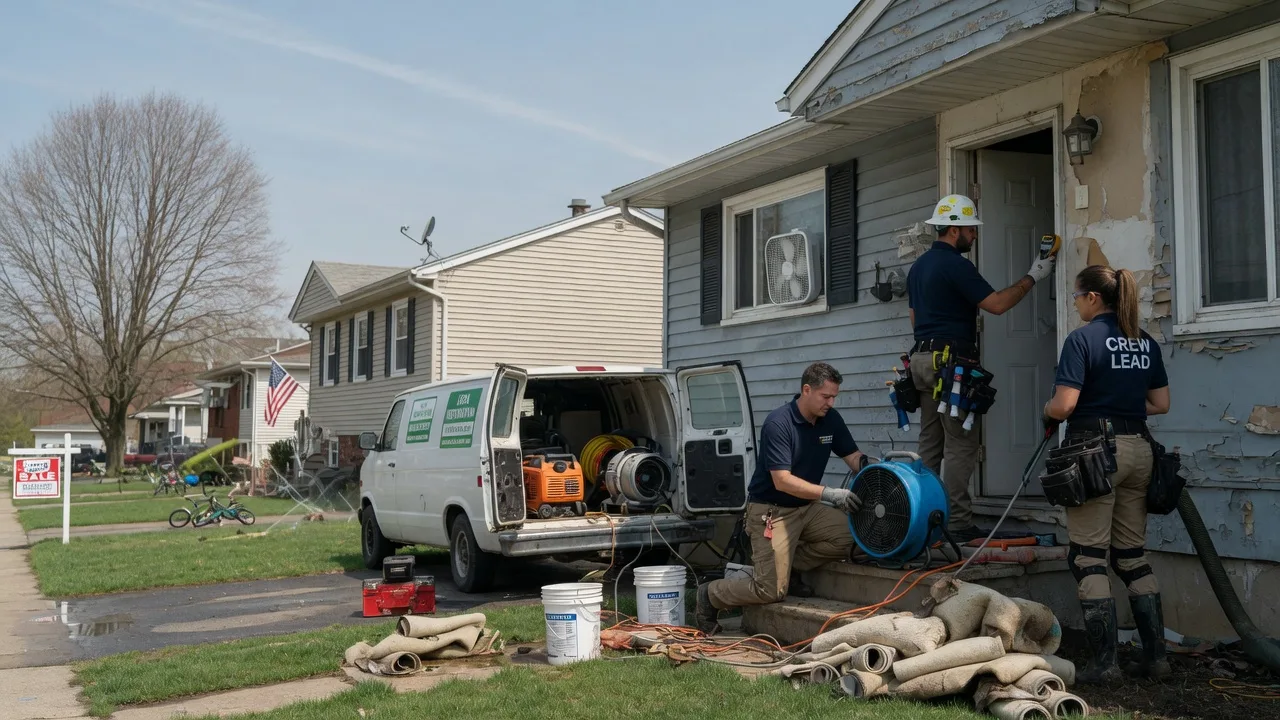 Flood Cleanup in Deport, TX near me