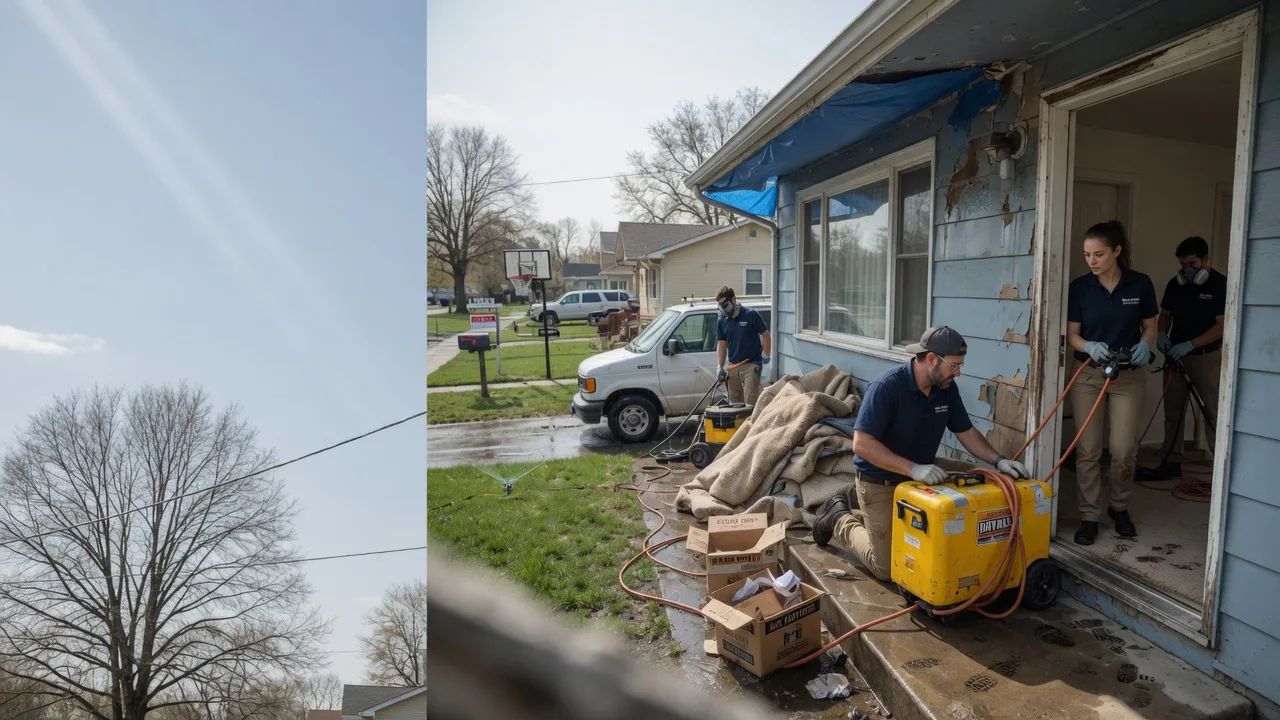 Basement Flood Cleanup in Deport, TX near me